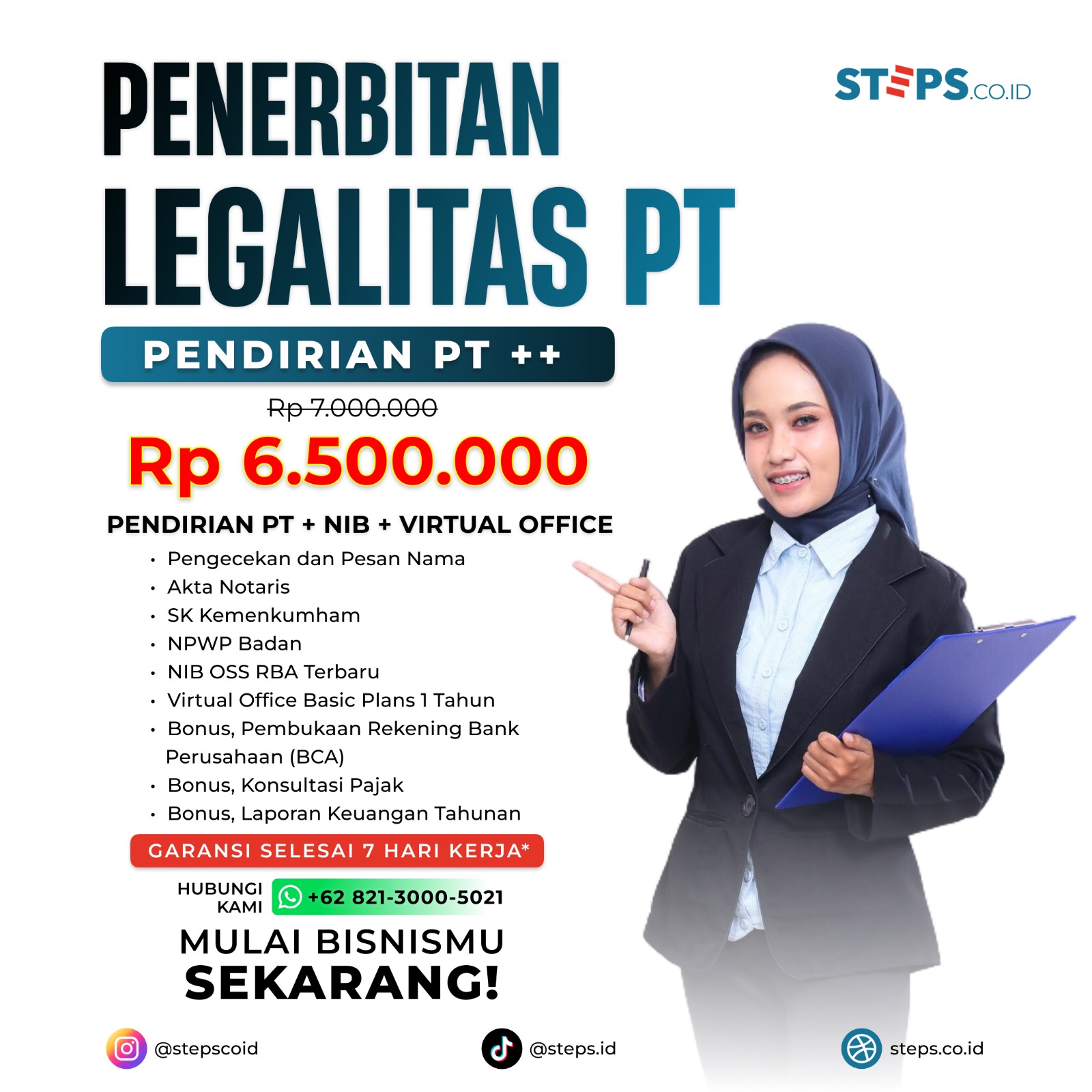 Pendirian PT + VO