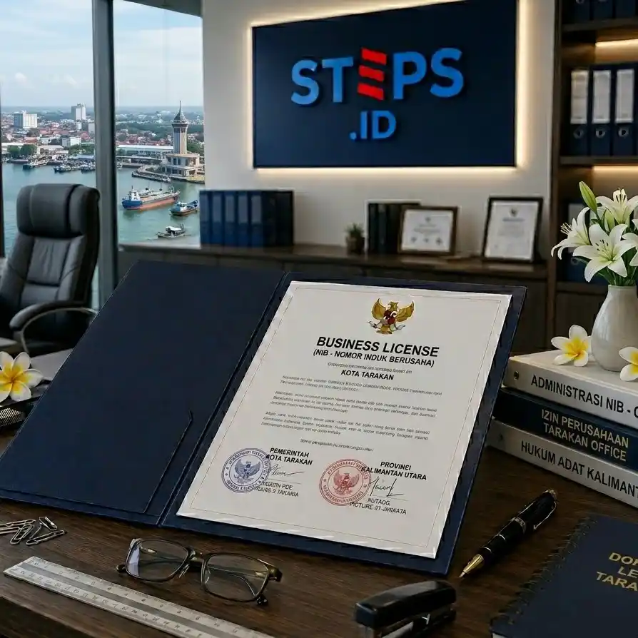 Ilustrasi dokumen legal dan perizinan parepare