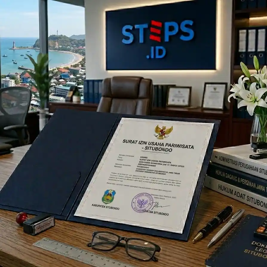 Ilustrasi dokumen legal dan perizinan situbondo