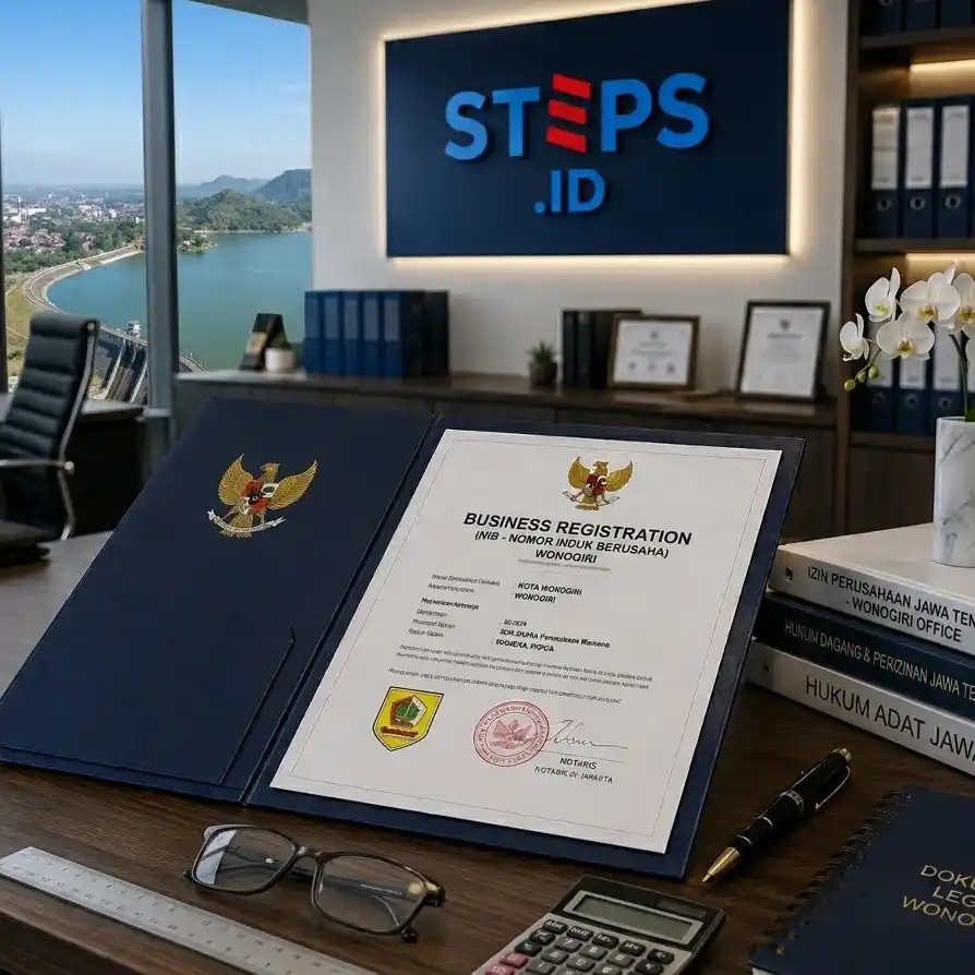 Ilustrasi dokumen legal dan perizinan wonogiri