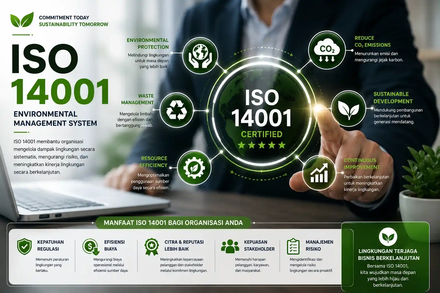 Konsultan jasa pengurusan sertifikasi iso 14001 BauBau