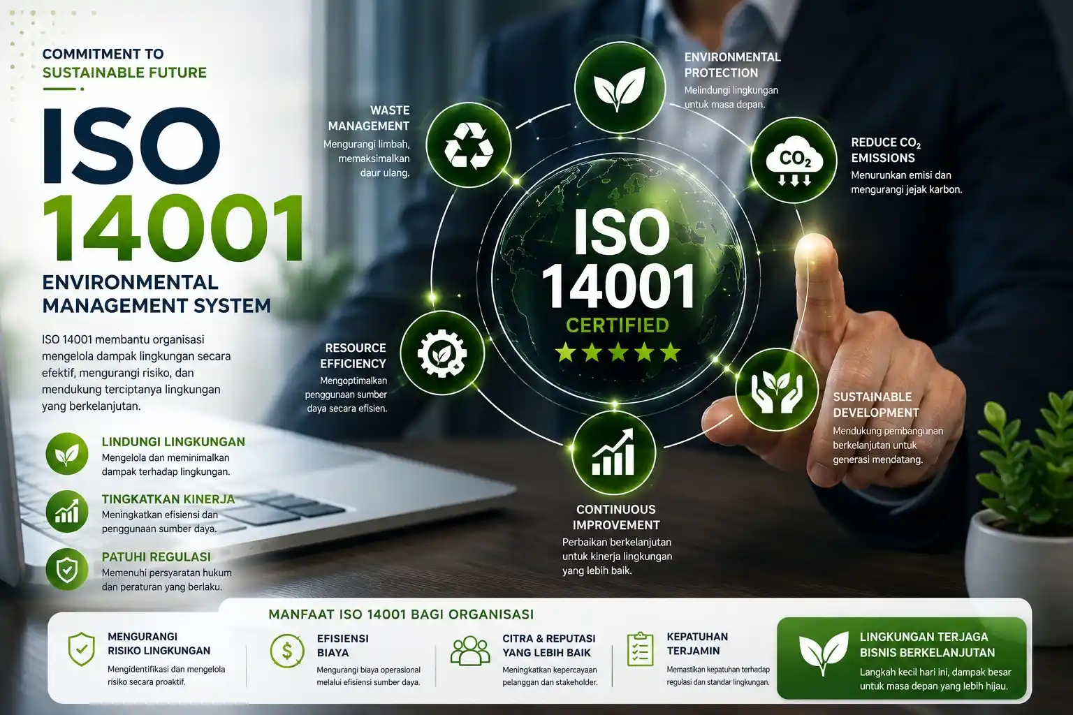 Konsultan jasa pengurusan sertifikasi iso 14001 Makassar