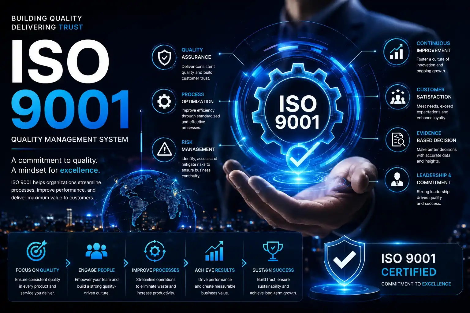 Konsultan pengurusan ISO 9001 Sistem Manajemen Mutu Dumai
