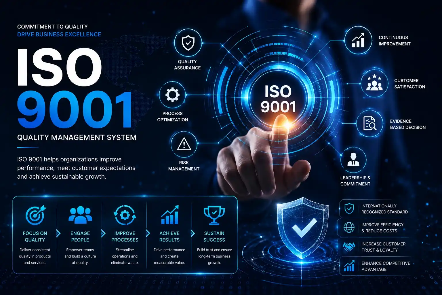 Konsultan pengurusan ISO 9001 Sistem Manajemen Mutu Gorontalo