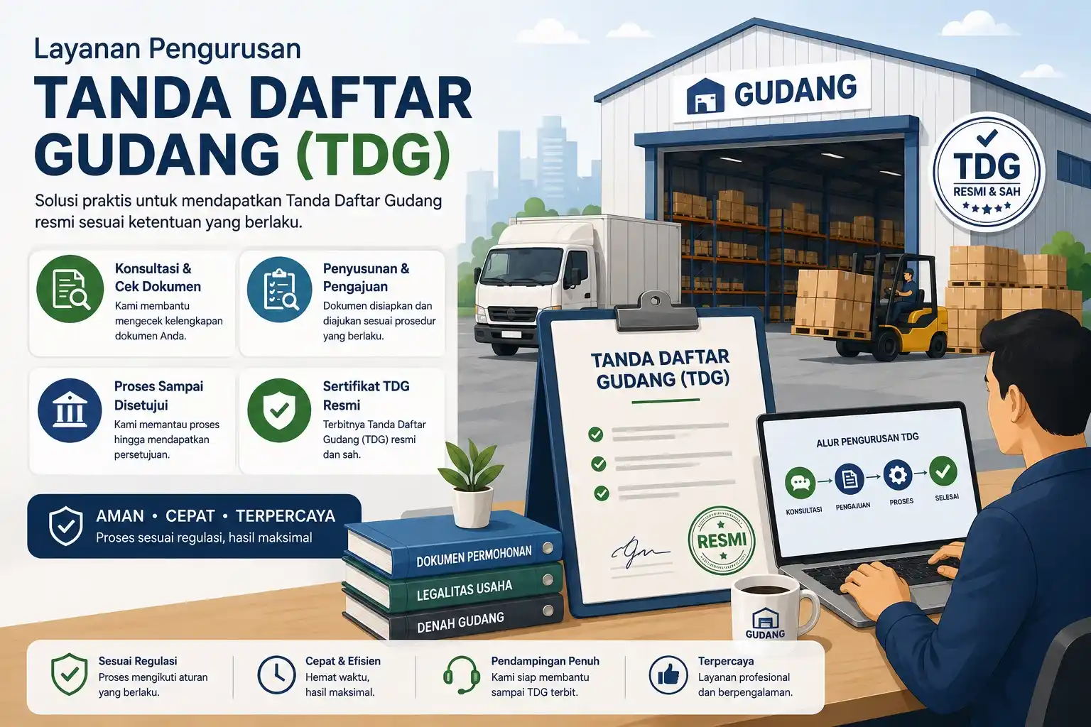 Pengurusan Tanda Daftar Gudang Serang