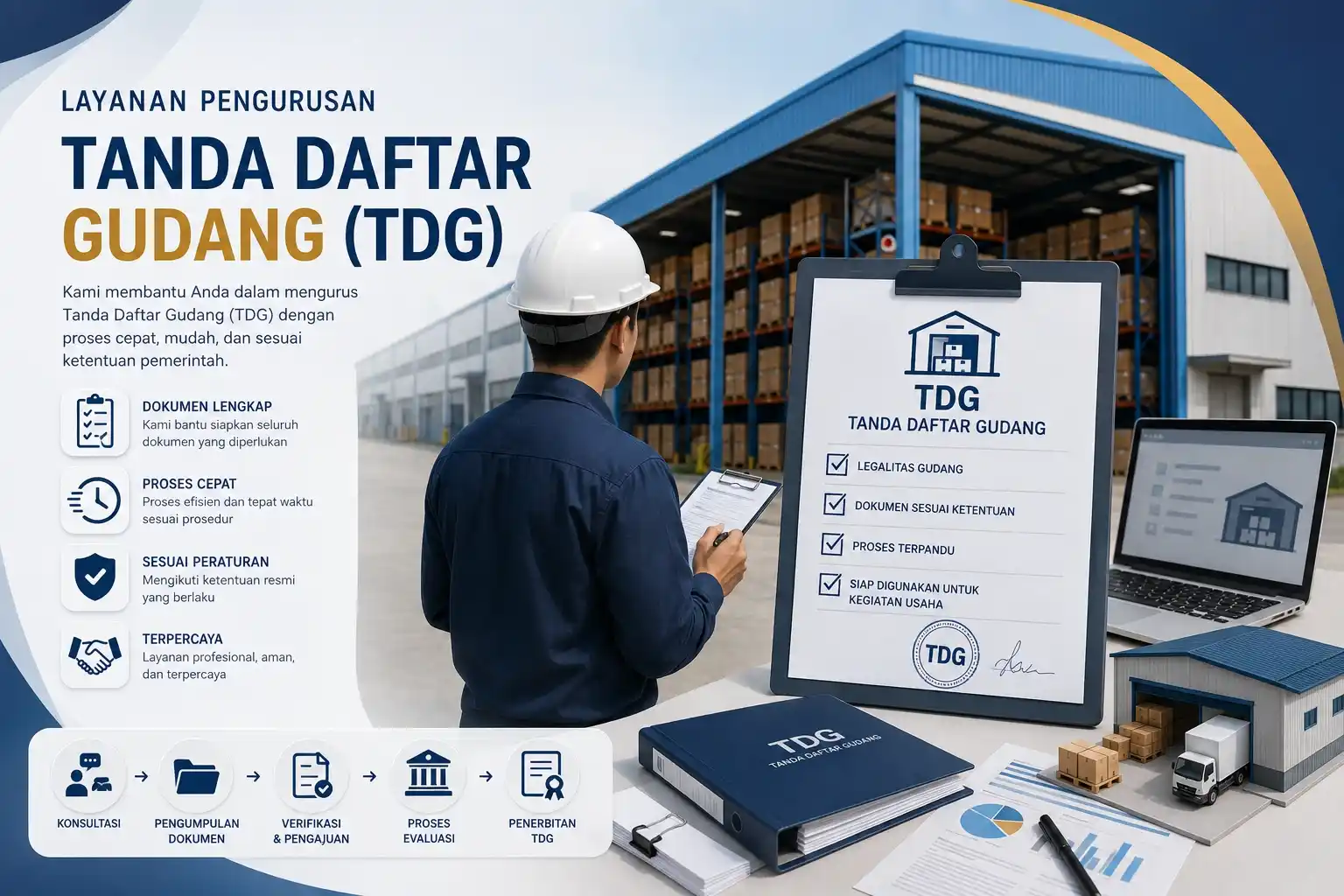 Pengurusan Tanda Daftar Gudang Baubau