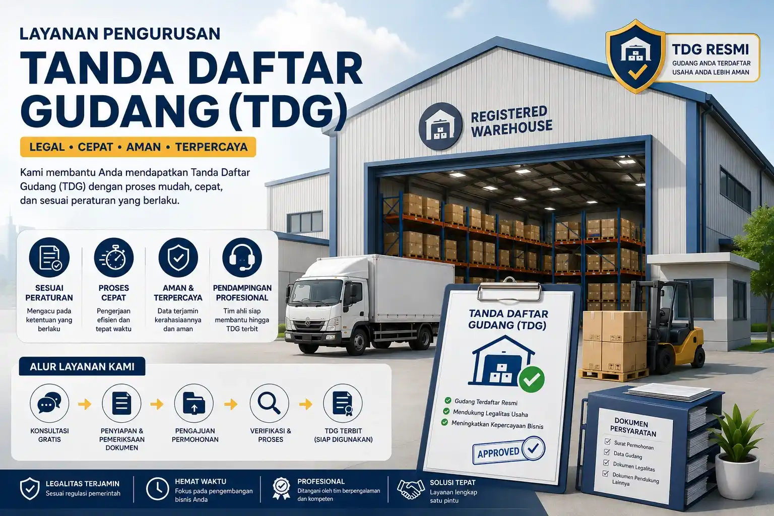 Pengurusan Tanda Daftar Gudang Jakarta