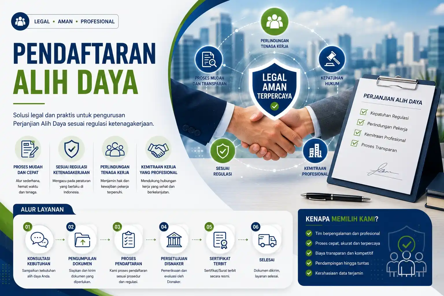 STEPS ID Jasa Pengurusan Pendaftaran Alih Daya - Perjanjian Kerja Tenaga Outsourcing